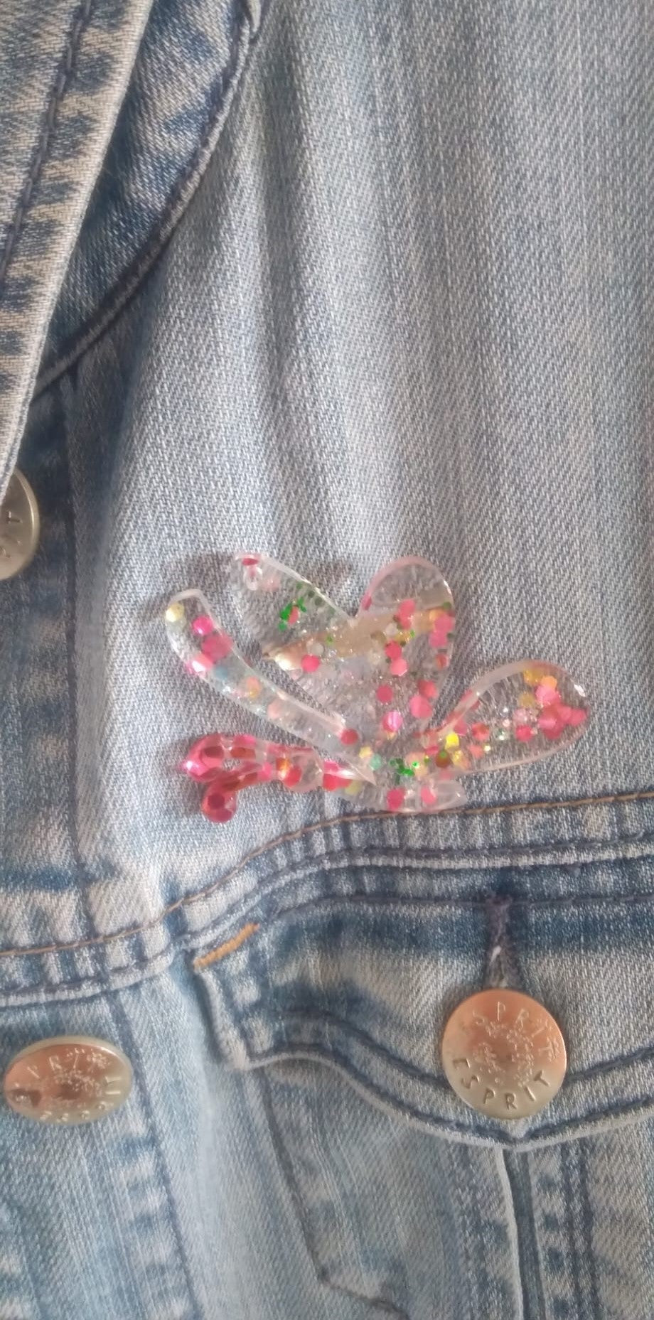 Broche porte photo