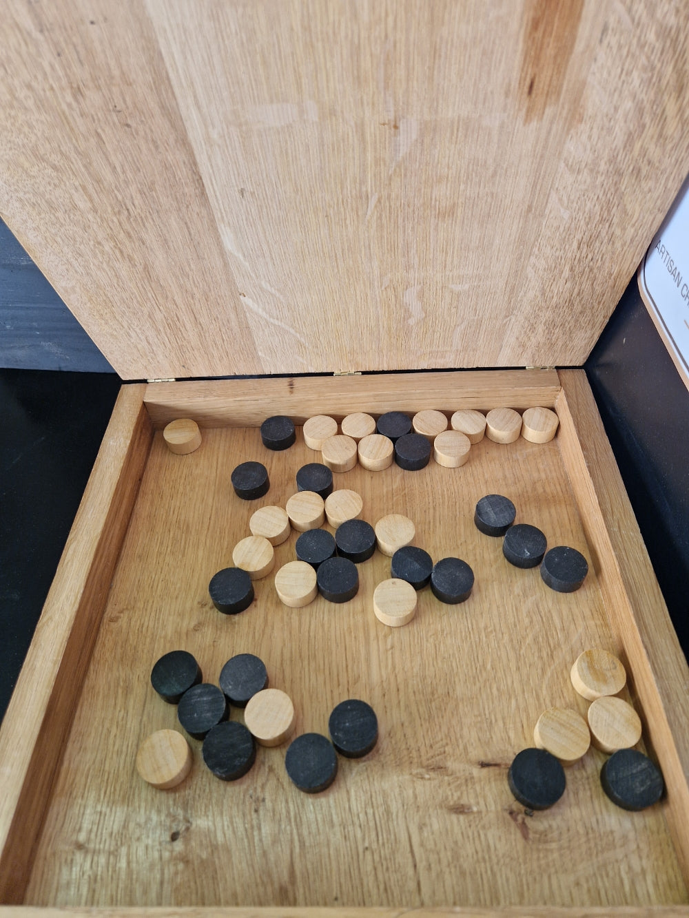 Coffret jeu de dames