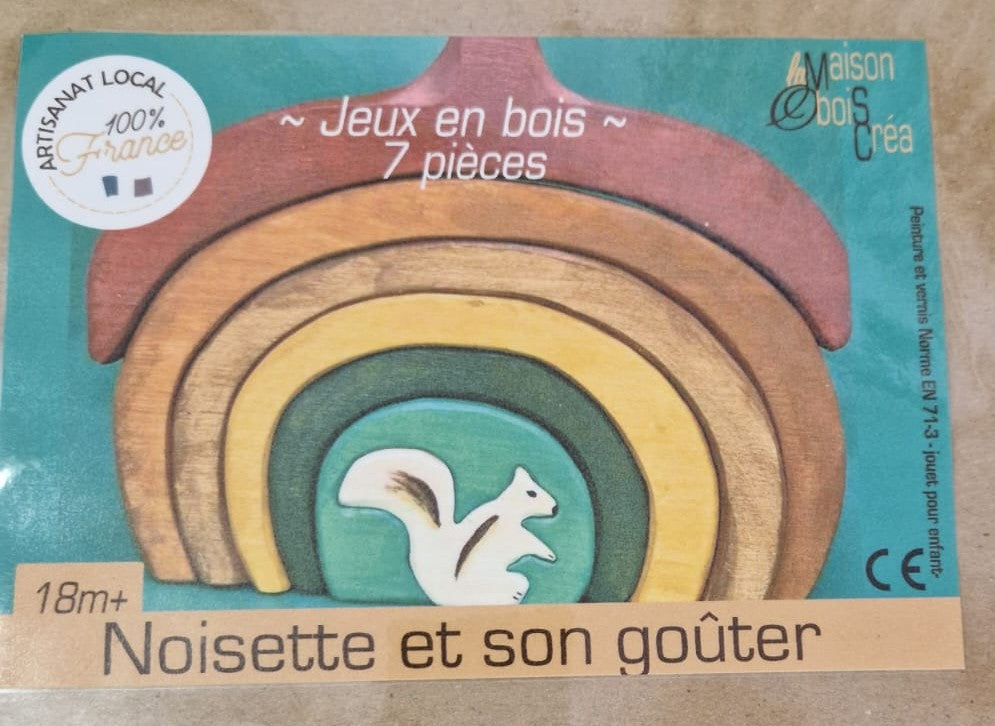 Noisette et son goûter