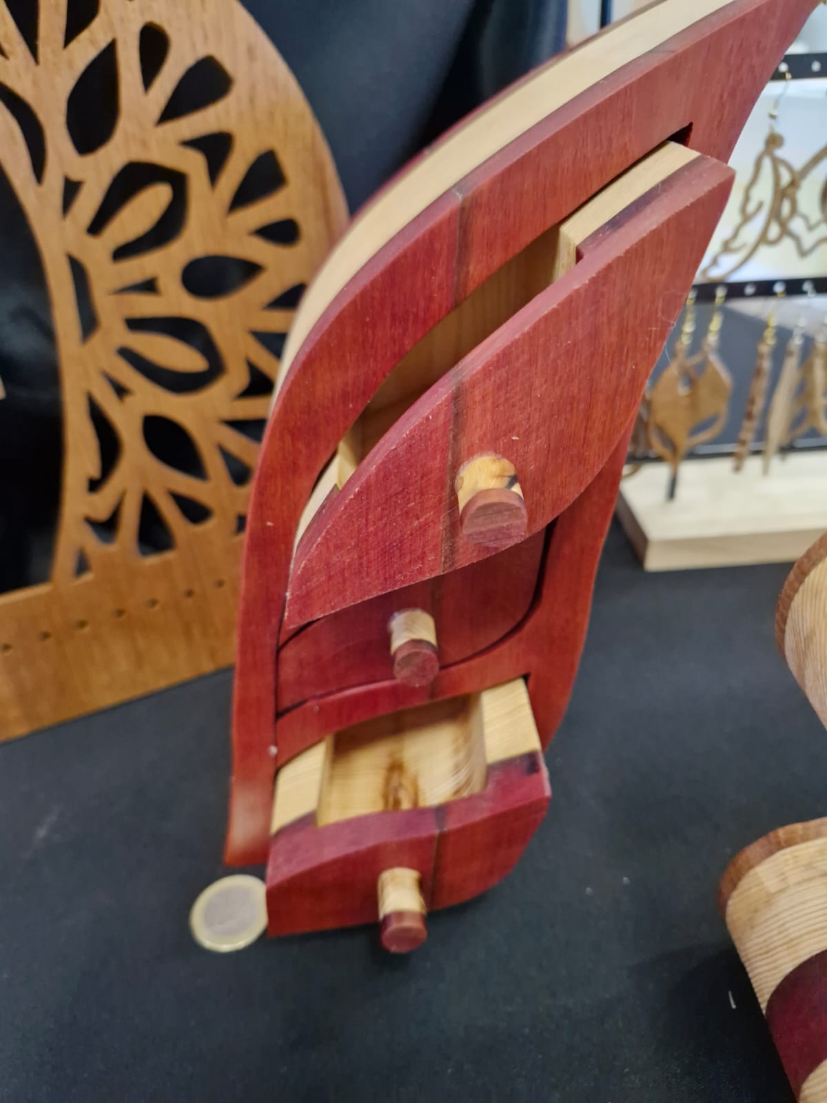 Boîte à bijoux armoire à casiers