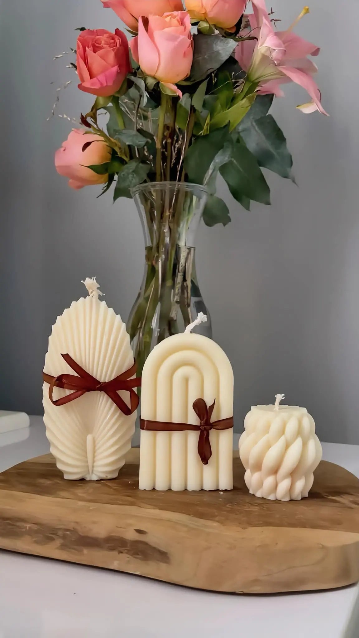 Bougies sculpturales