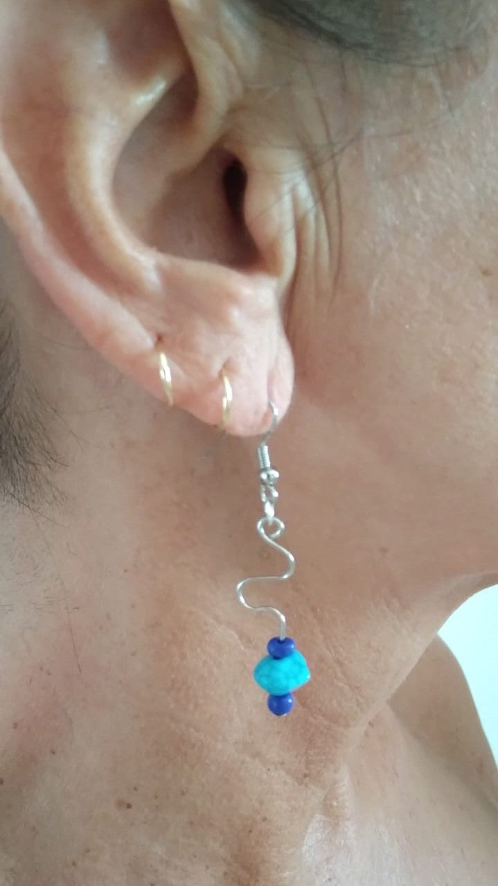 Boucles d'oreilles pendentives