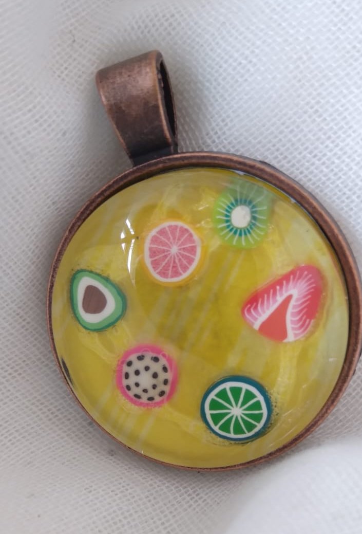 Pendentif cabochon