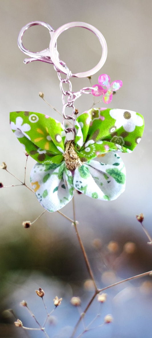 Porte clé papillon