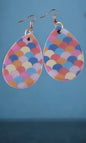 Boucles d'oreille bois