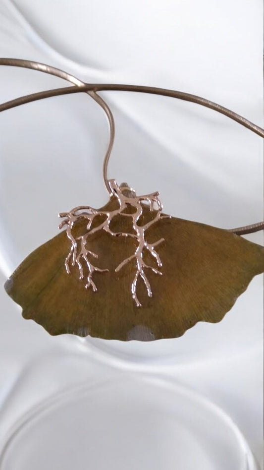 Collier Ginkgo