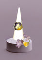 Bague florale