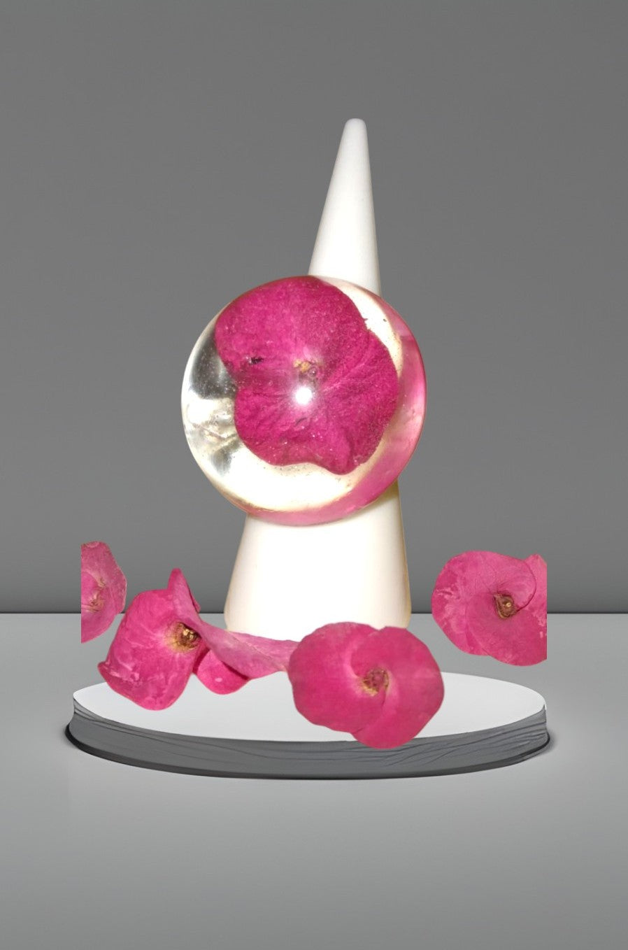 Bague florale