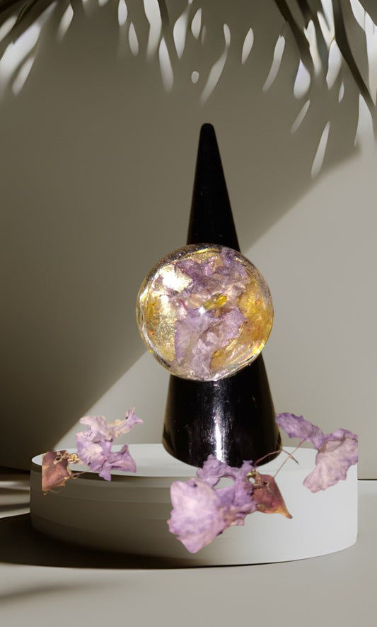 Bague florale