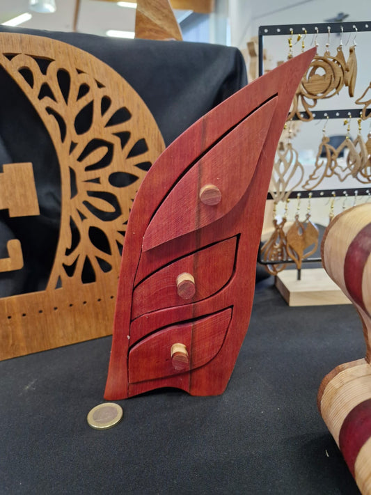 Boîte à bijoux armoire à casiers