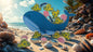 Big bleu la baleine
